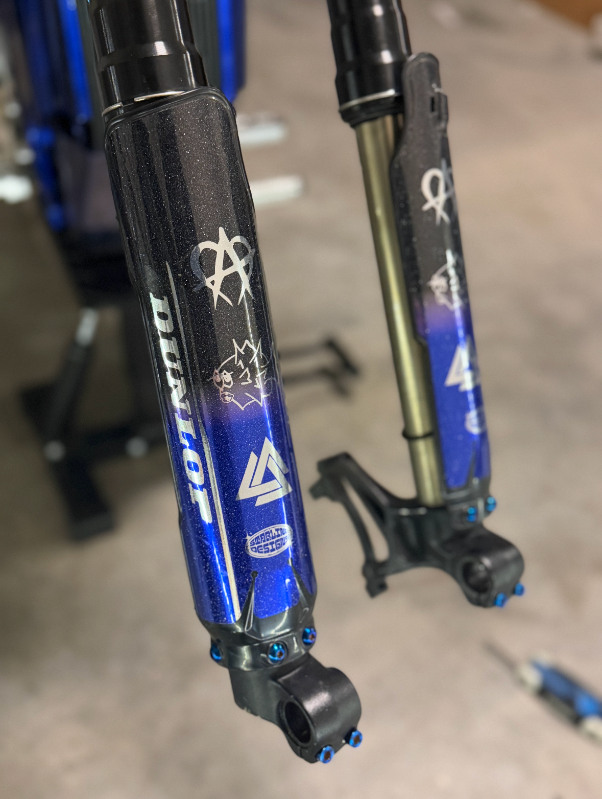 All Emoto Fork Guard Titanium bolts (set of 6)